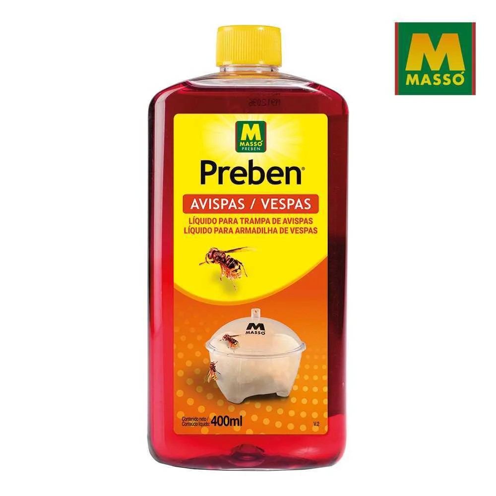 Armadilha Atrativa Para Vespas Preben 400Ml Massó