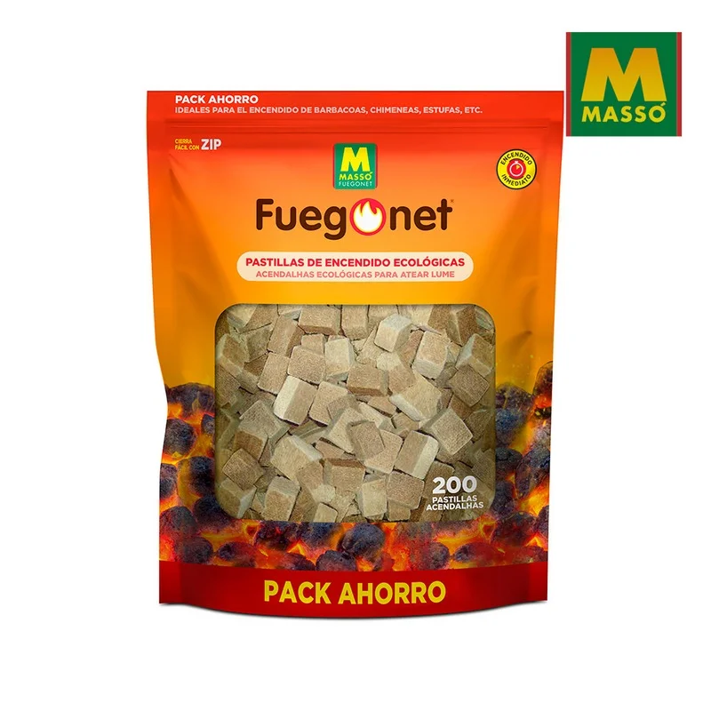 200 Acendalhas Ecologicas Fuegonet Masso