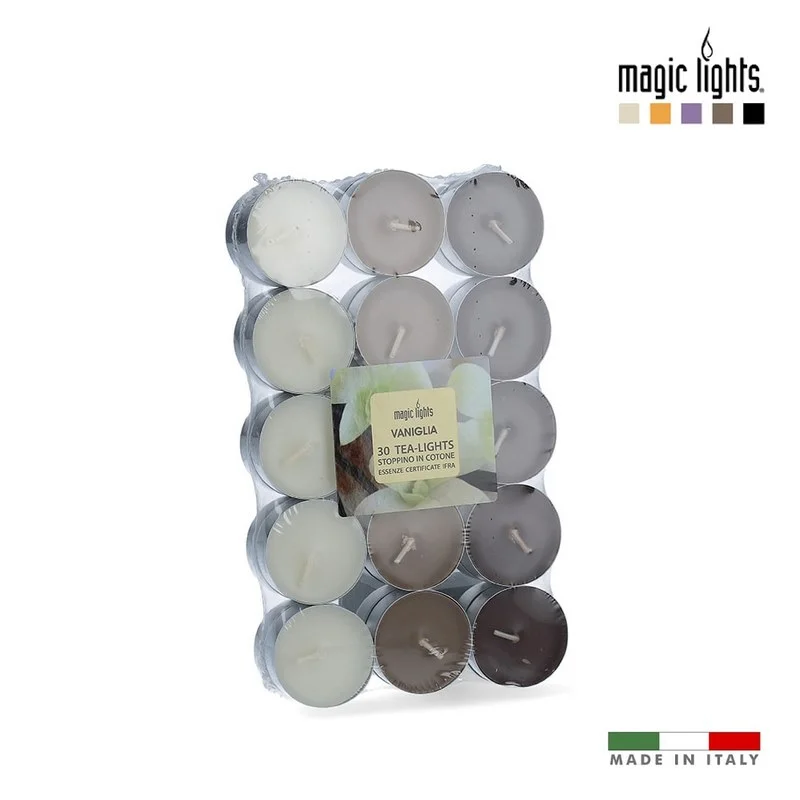 Velas Perfumadas Baunilha 30uni. Magic Lights