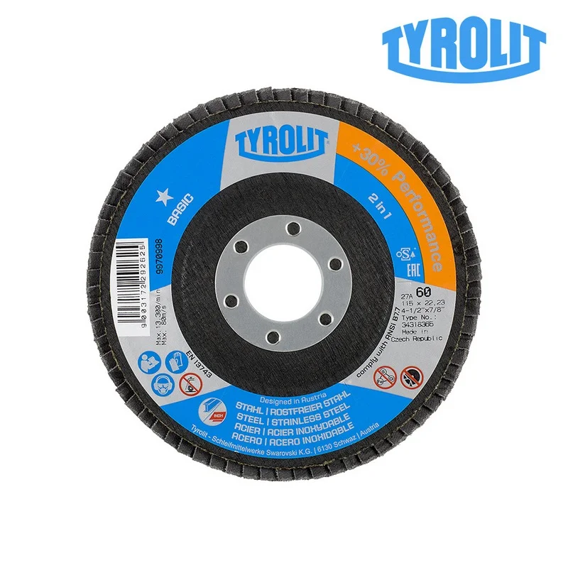 Disco de Corte Tyrolit 115 X 22,23 Mm