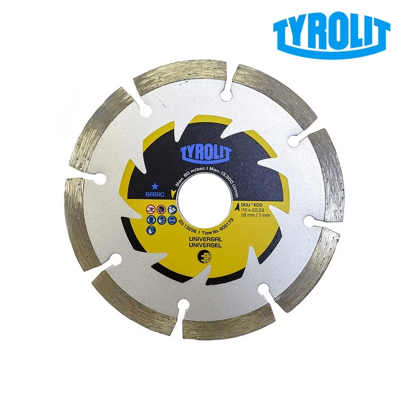 Serra Diamante C3 Ø115x1,8x22,23 Dcub2 Tyrolit
