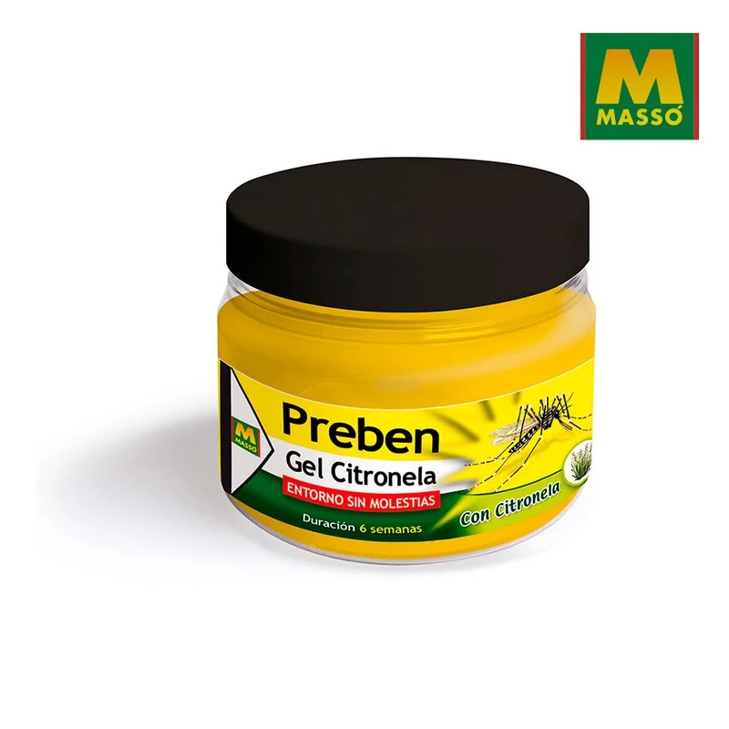 Gel com Citronela 200ml Preben 231267 Mass&oacute;
