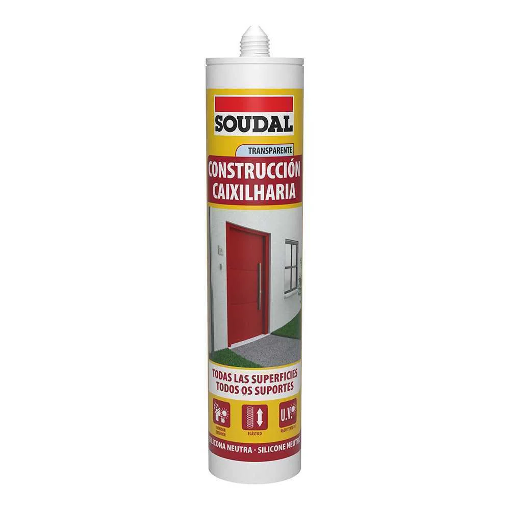 Silicone Construção Neutra Translúcida 290ml 115785 Soudal