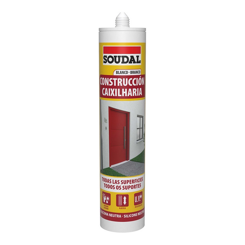 Silicone Construção Neutra Branca 290Ml