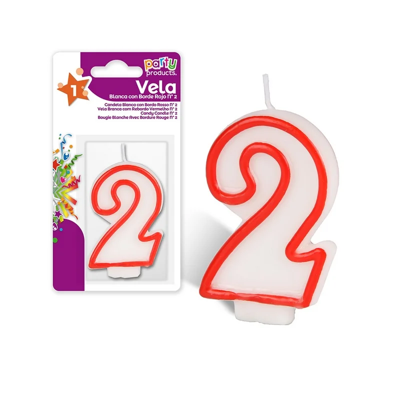 Vela Aniversário Nº2