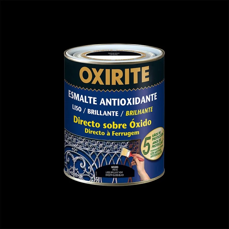 Oxirite Liso Brilhante Preto 4L