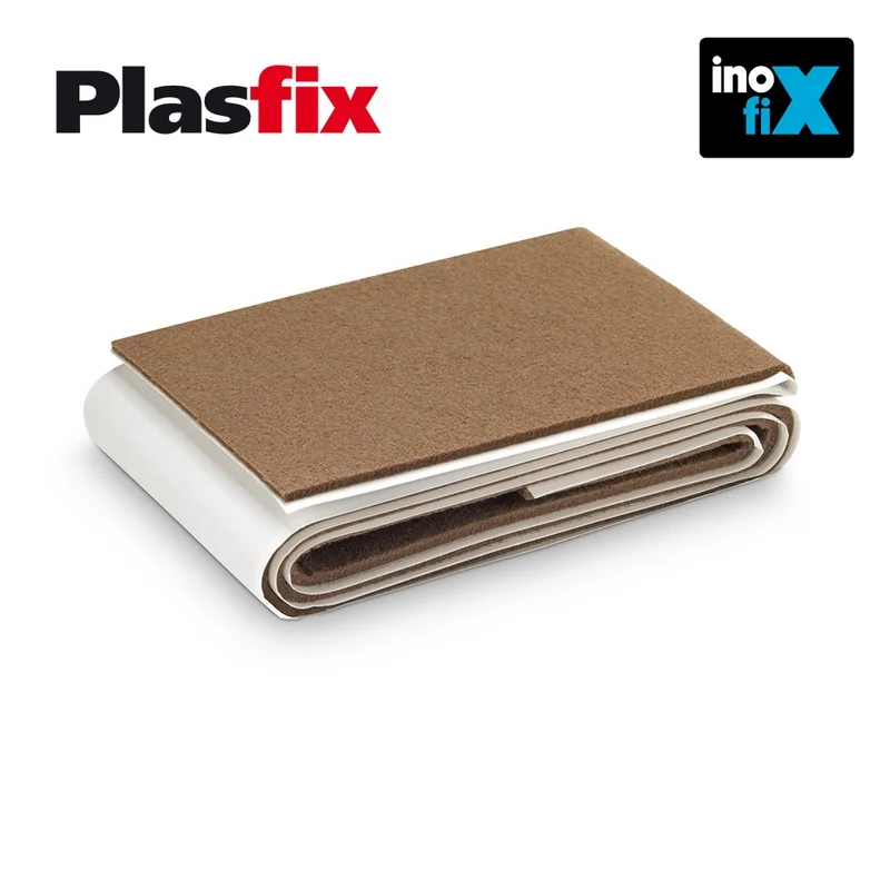 Pack 1 Feltro Adesivo Sintetico Castanho 1000x85mm Plasfix Inofix