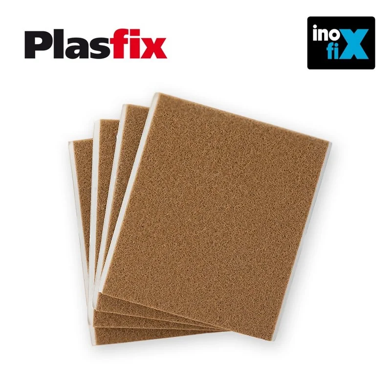 Pack 4 Filtros Adesivos Sinteticos Castanhos, 100X