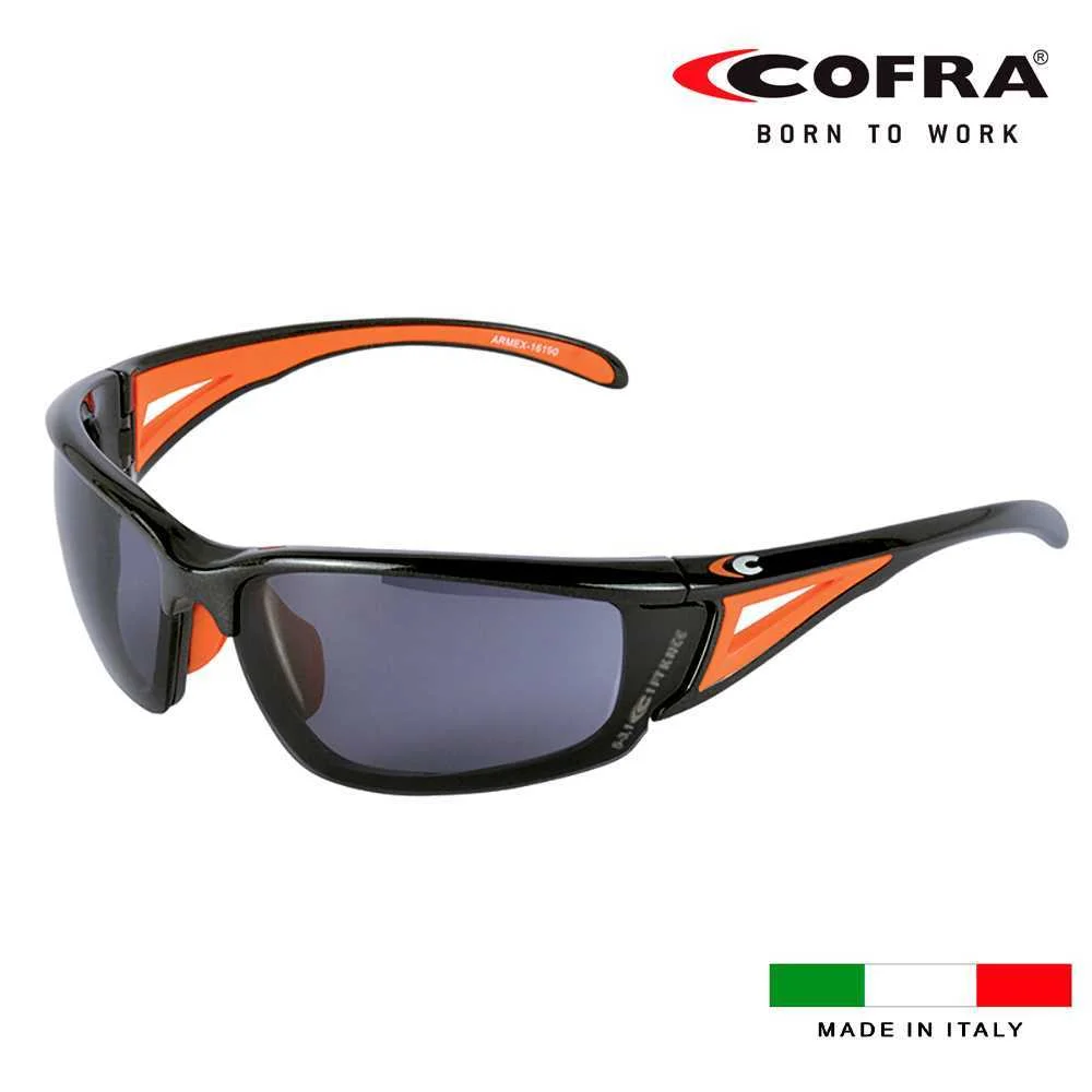 Oculos de Proteção Armex Cinzento Cofra