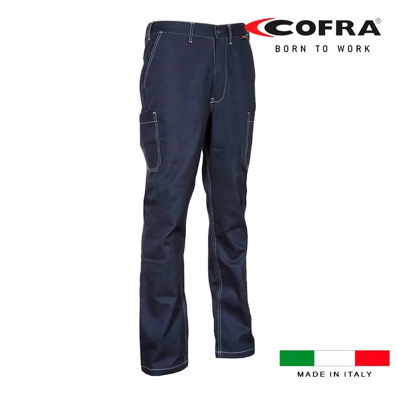 Calças Lesotho Azul Marinho Cofra Tamanho 44