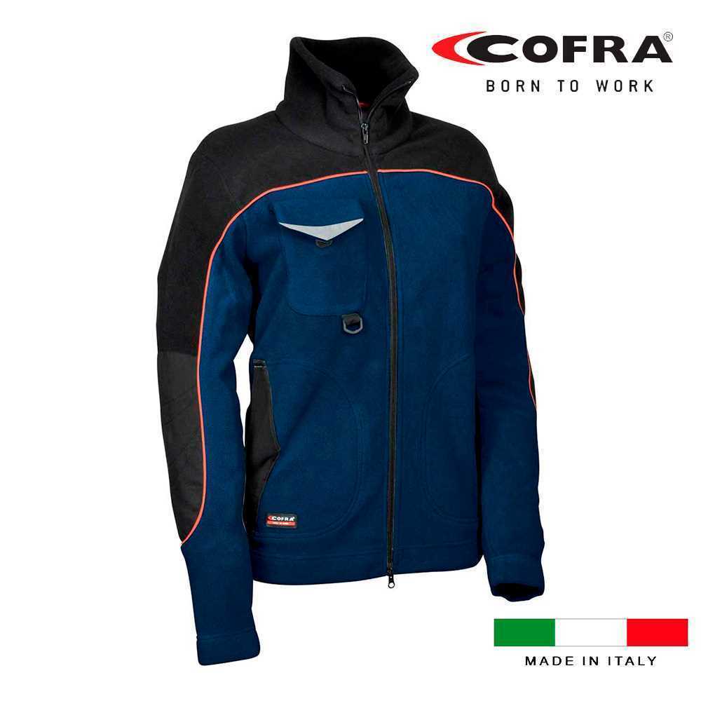 Casaco Woman Forro Polar Rider Azul Marinho Preto Cofra Tamanho S