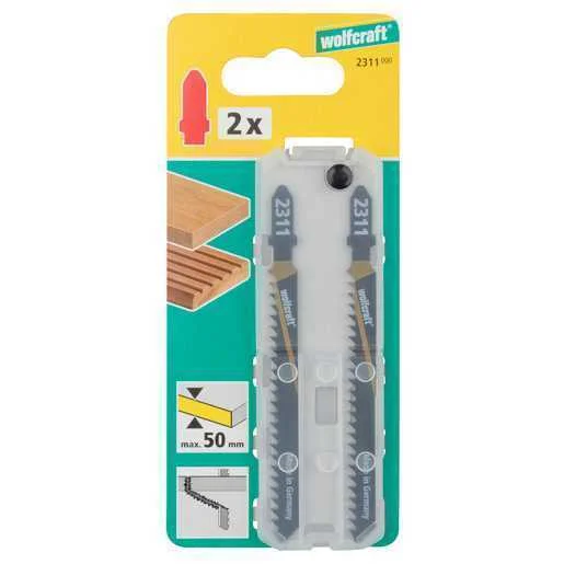 Pack 2 Folhas para Tico-Tico Vastago En T/Hcs 2311000 Wolfcraft