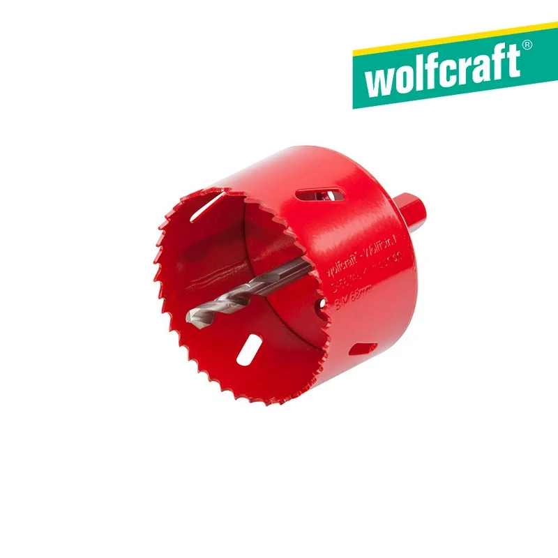 Broca Craneana Bim Completo com Adaptador e Broca Piloto Ø68mm 5474000 Wolfcraft