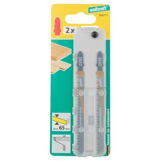 Pack 2 Folhas para Tico-Tico Eixo em T/Hcs 90mm 3547000 Wolfcraft