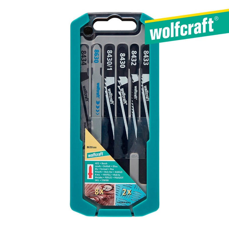 Estojo Folhas De Serra Pra Bosch Wolfcraft