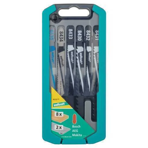 Estojo Folhas de Serra Pra Bosch 8630000 Wolfcraft