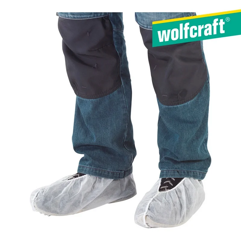 Pack 2 Pares De Protetores De Calçado Branco Wolfc