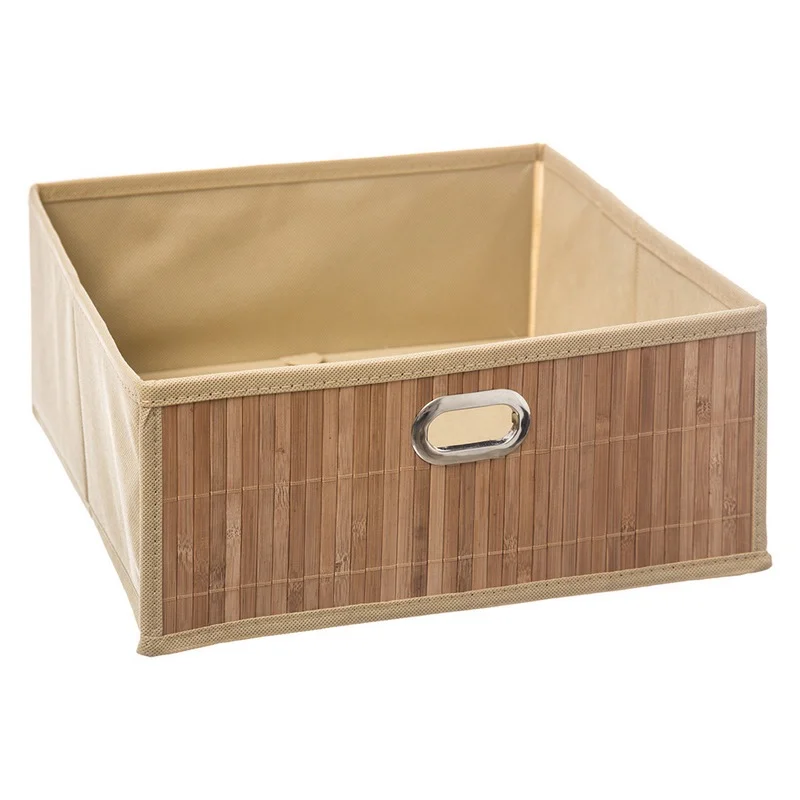 Cesto para Movel Casa de Banho Bambu Natural 31x3.