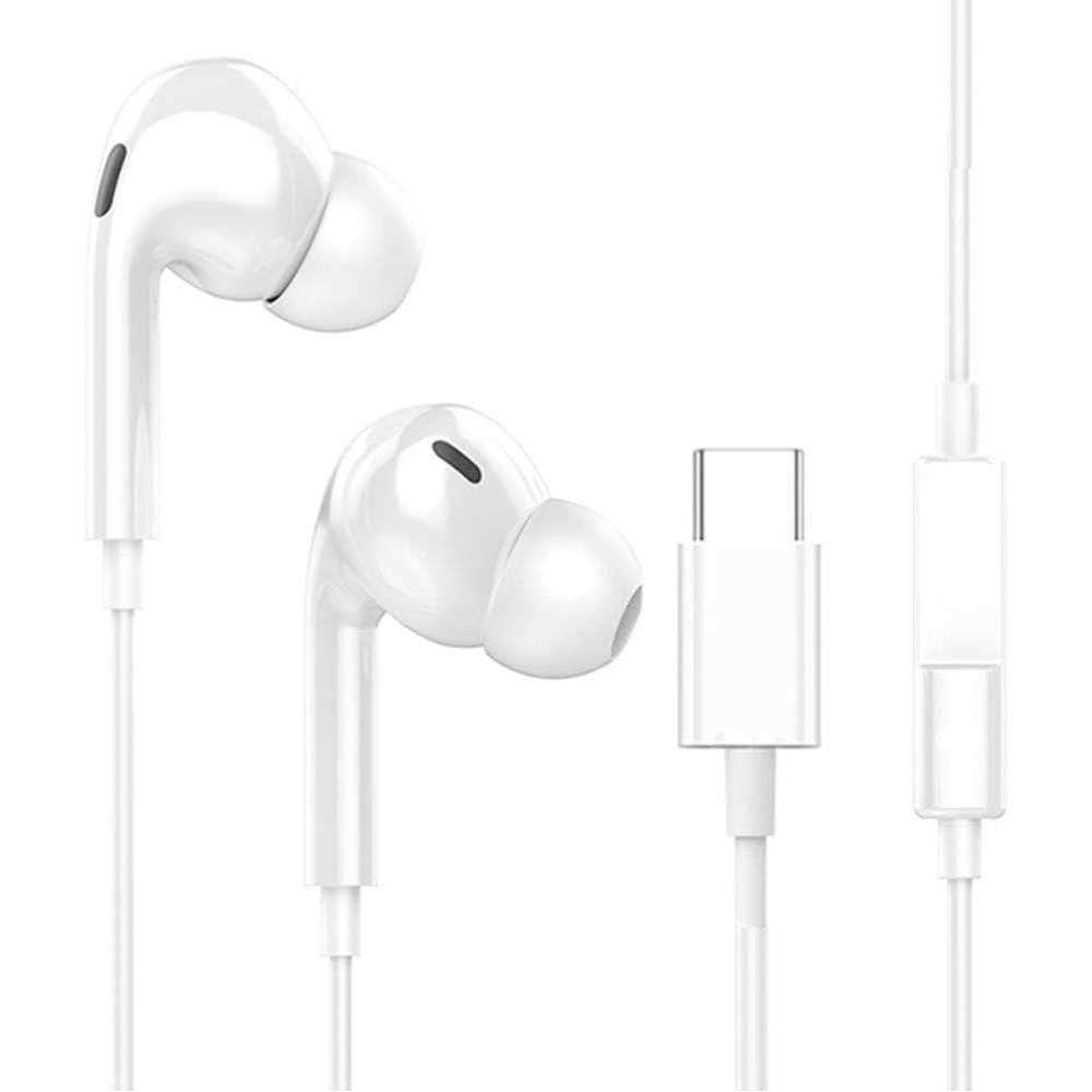 Auriculares Usb Tipo C - Branco