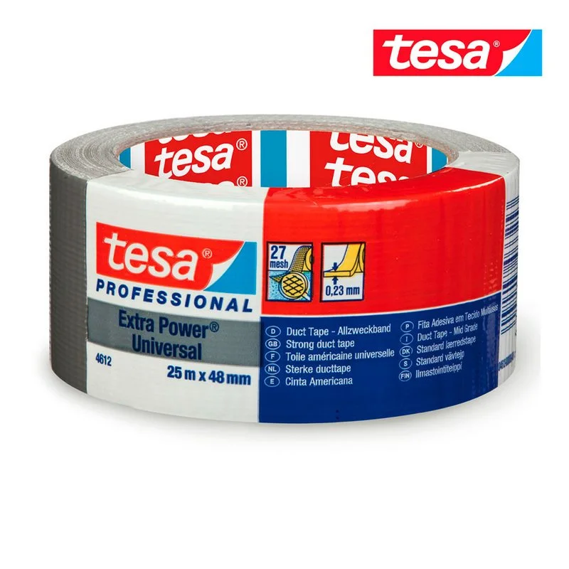 Fita Americana Plateado 25m X 48mm 4612 Tesa