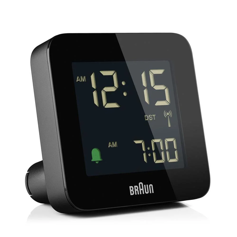 Braun Bc 09 B-Dcf         Black Radio Controlled Alarm Clock