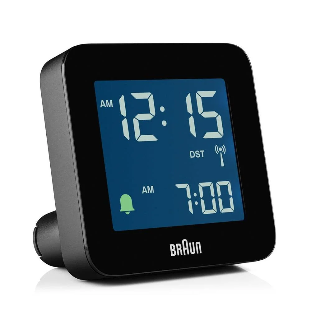 Braun Bc 09 B-Dcf         Black Radio Controlled Alarm Clock