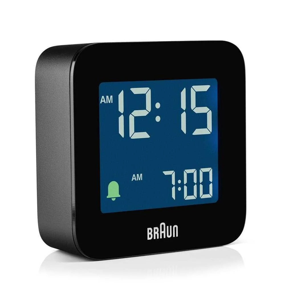 Braun Bc08, Relógio Digital, Quadrado, Preto