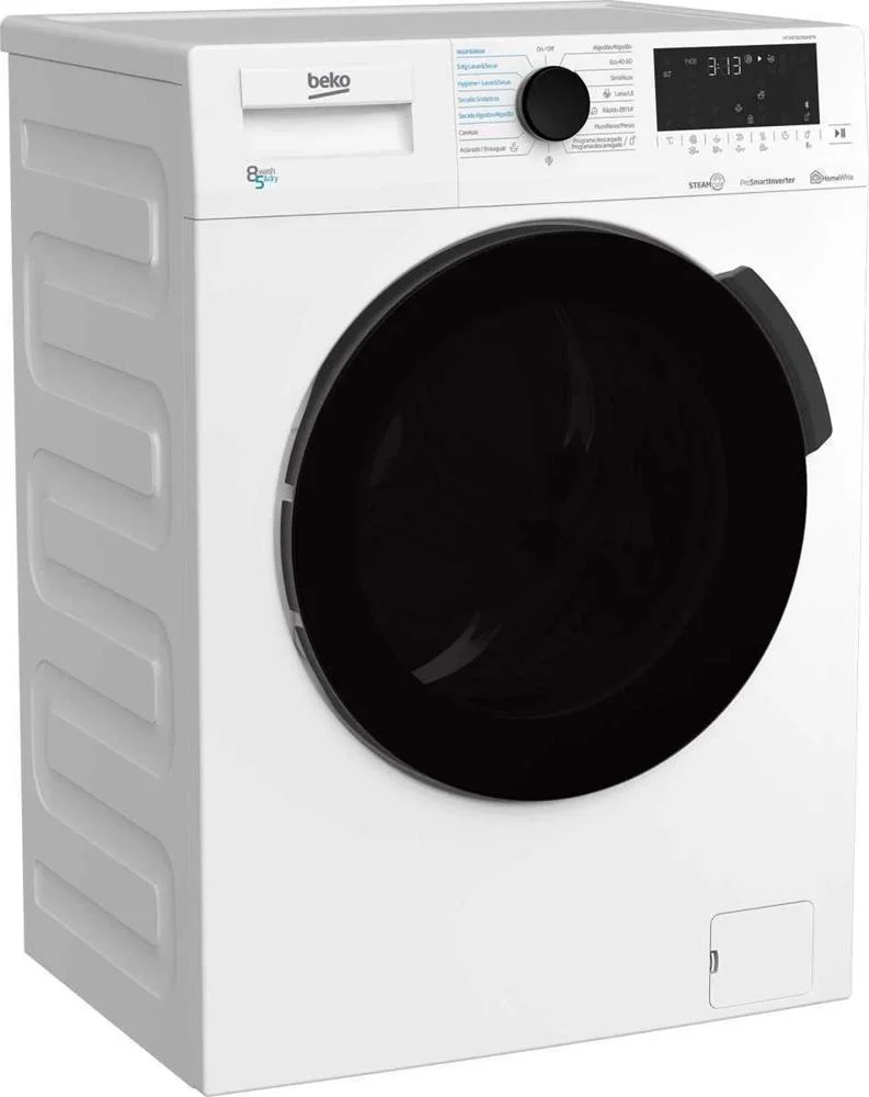 Washing And Drying Machine 5/8kg 1400rpm (White) - Beko