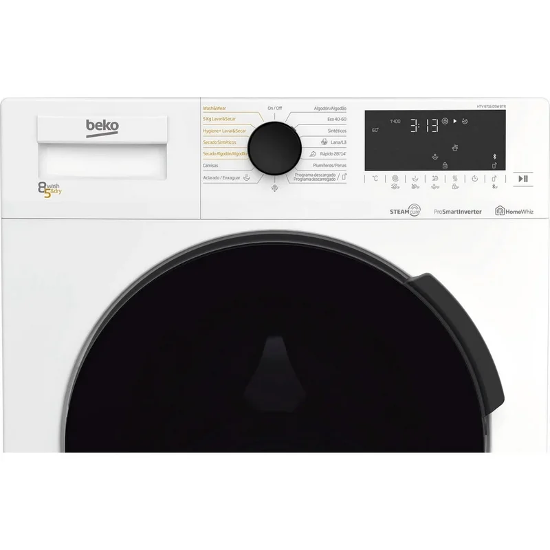 Washing And Drying Machine 5/8kg 1400rpm (White) - Beko