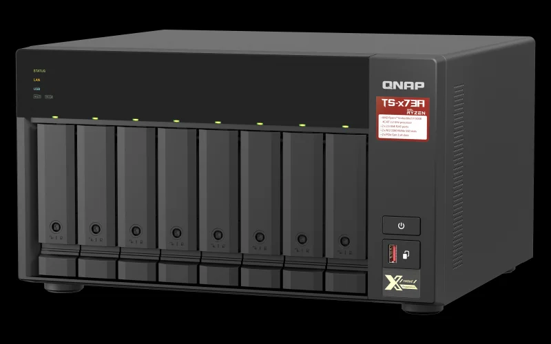 * Ts-873a-8g Amd Ryzen   V1500b 2.2ghz 8gb Ram