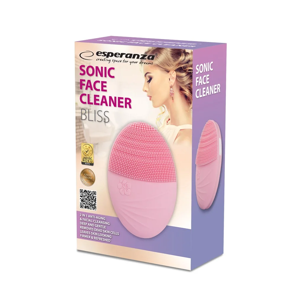 Esperanza Sonic Face Cleaner Bliss Pink