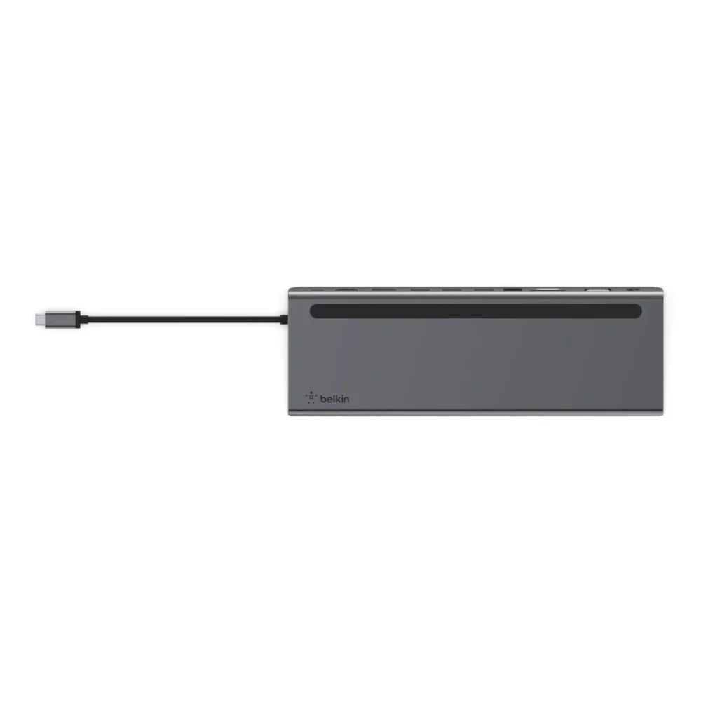 Belkin Inc004btsgy Notebook Dock/Port Replicator Wired Usb 3.2 Gen 1 (3.1 Gen 1) Type-C Black  Grey