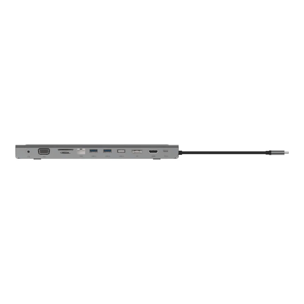 Belkin Inc004btsgy Notebook Dock/Port Replicator Wired Usb 3.2 Gen 1 (3.1 Gen 1) Type-C Black  Grey