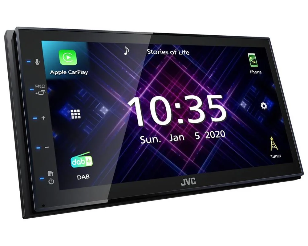 Auto Rádio Kw-M565dbt 4x 50w Bluetooth Aac/Flac/Mp3/Sbc/Wav/Wma/Wmv - Jvc