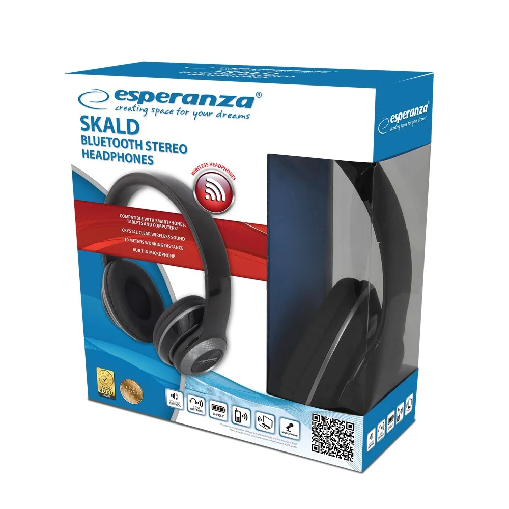 Esperanza Bt Headphones Skald
