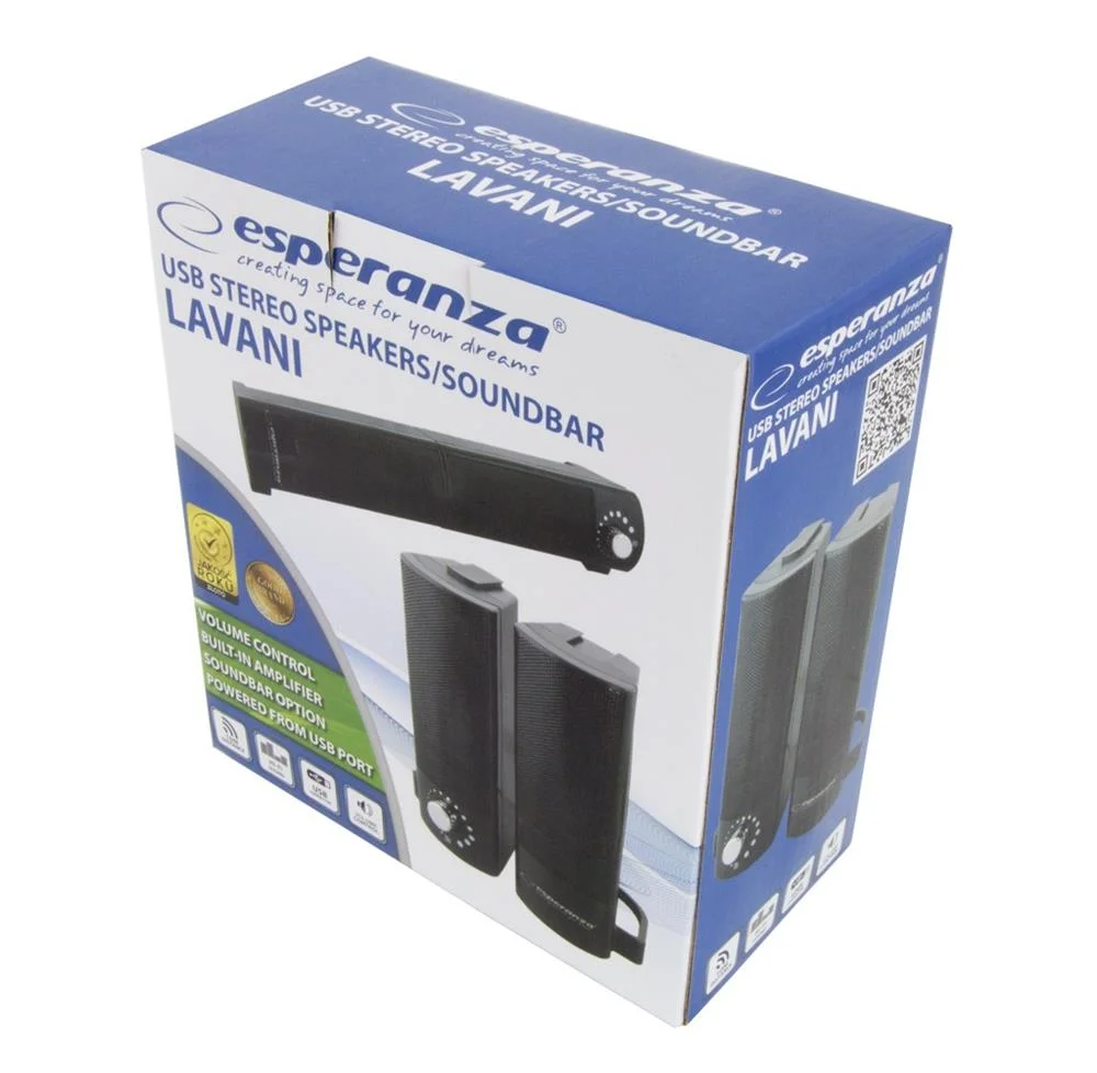 Esperanza Usb Stereo Speakers 2.0 Lavani