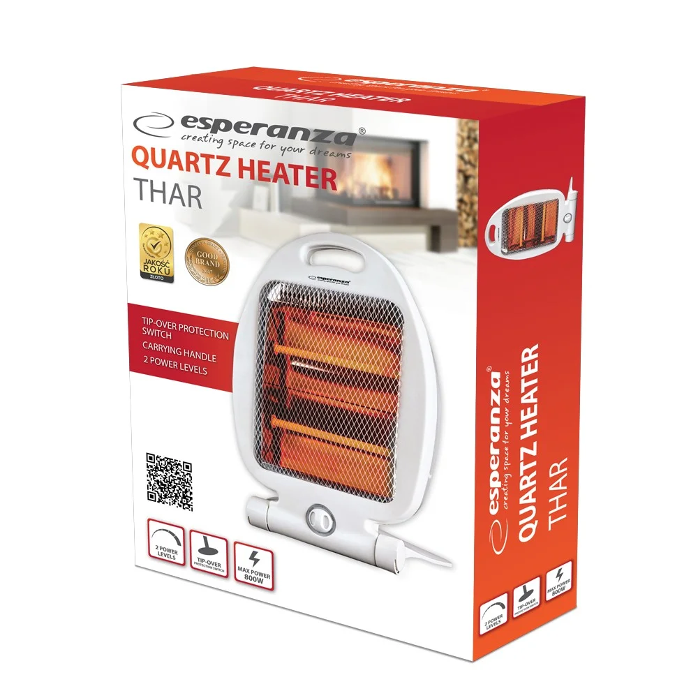 Esperanza Quartz Heater 400w/800w Thar
