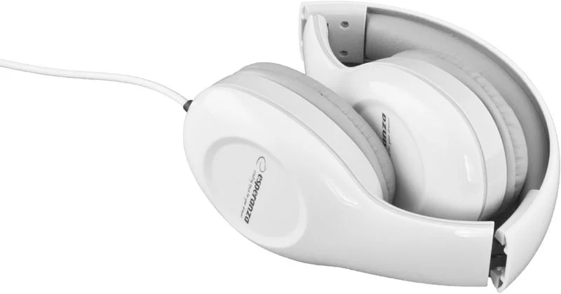 Auscultadores Soul C/ Fios Stereo Branco - Esperanza
