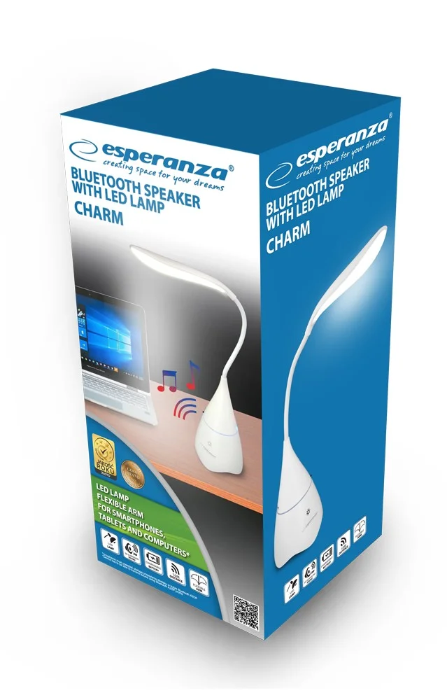 Bluetooth Speaker With Led Light