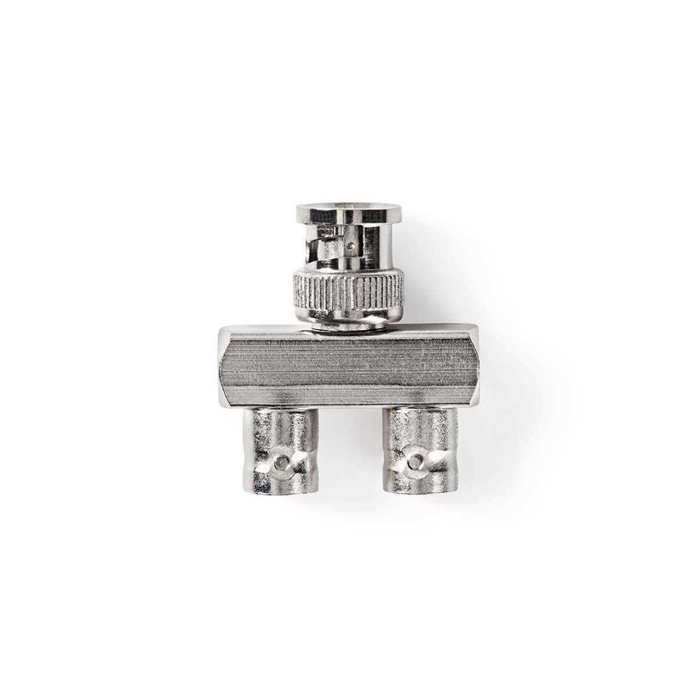 Adaptador De Antena Bnc Macho - 2x Bnc Femea