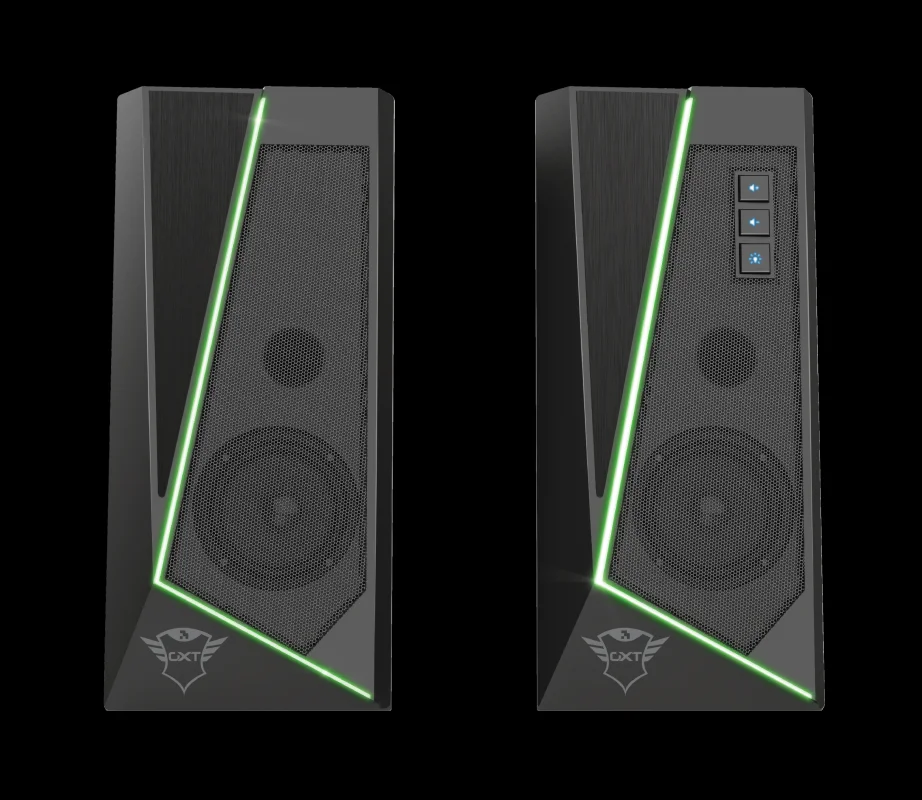 Altavoces Trust Gaming Gxt 609 Zoxa Rgb/ 12w/ 2.0