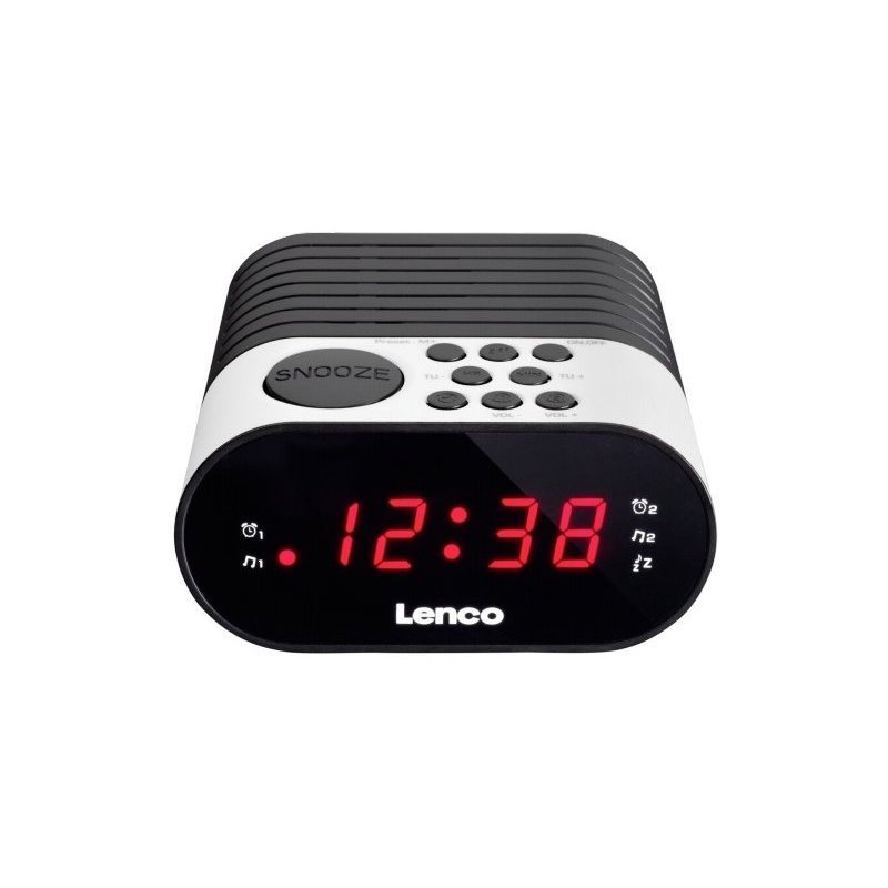 Rádio Despertador Lenco Cr 07 - Branco