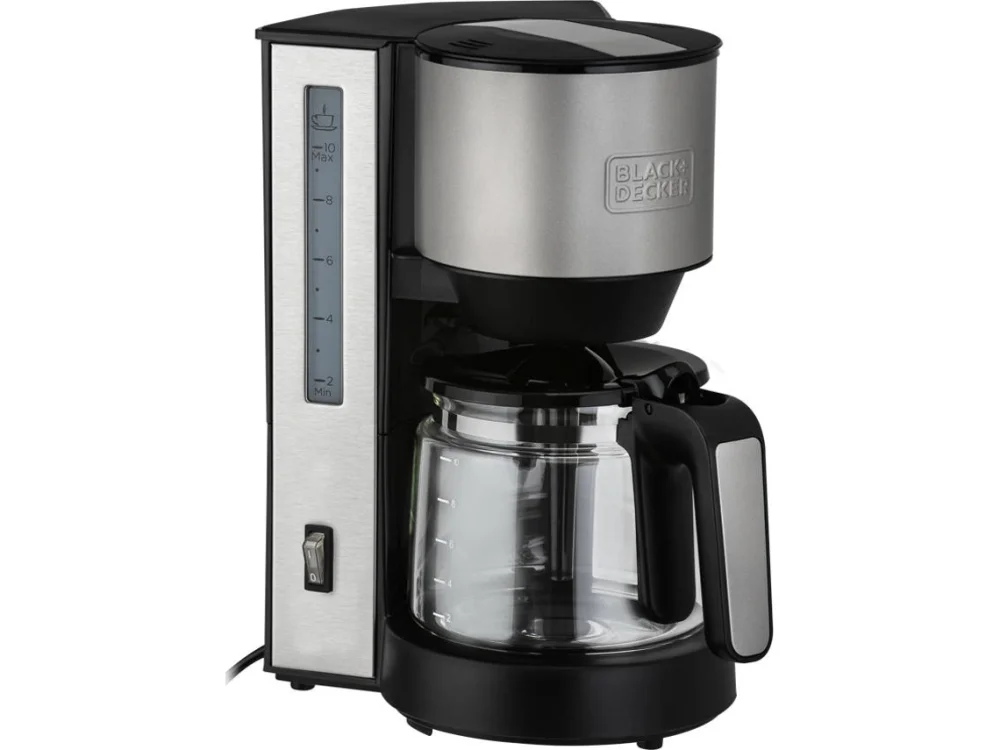 Black & Decker Cafeteira 870w 10 Chavenas Inox