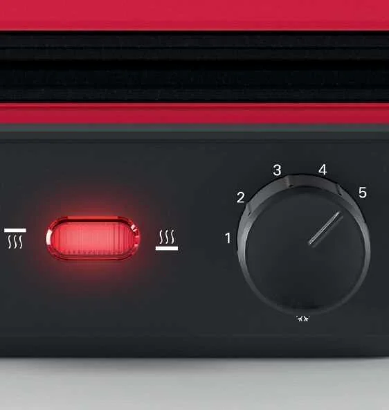 Bosch Grelhador 2000w Placa 328x238mm Vermelho