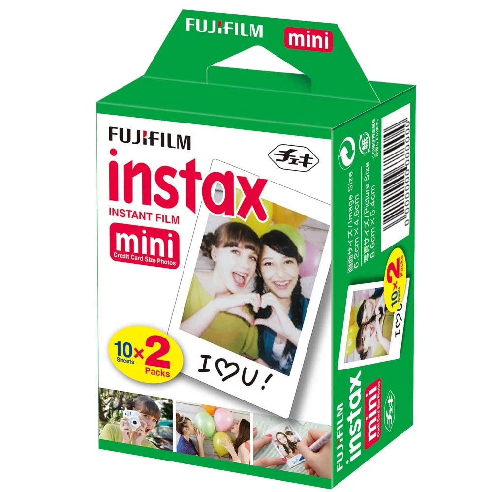 Carga Fujifilm Instax Mini Glossy (2x 10 Folhas)