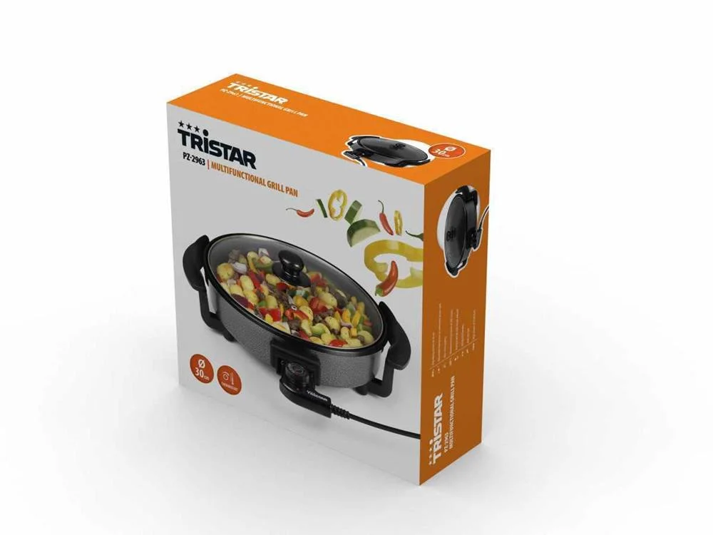 Tristar Grelhador Multifunçoes 1500w 30cm Diametro