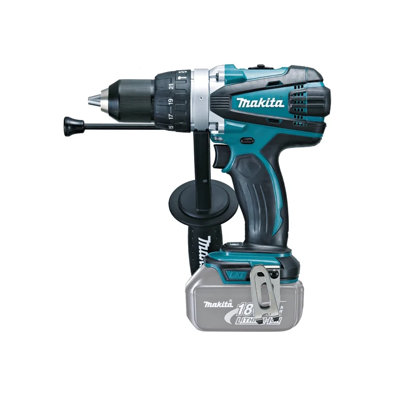 Makita Dhp458z Drill Keyless 2000 Rpm Black Blue .