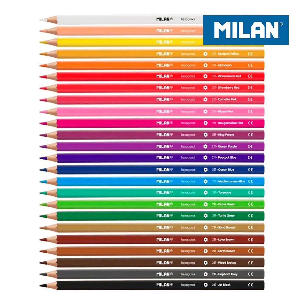 Pack 24 Lapis de Cor Milan