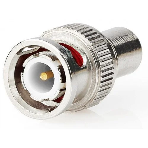 Conector Bnc Macho Para Cabo Coaxial De 7mm Metal