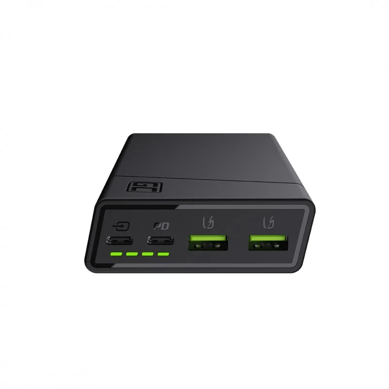 Power Bank Green Cell Gc Powerplay20 20000mah With Fast Charging 2x Usb Ultra Charge And 2x Usb-C Po